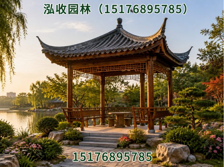 张掖防腐木展示图